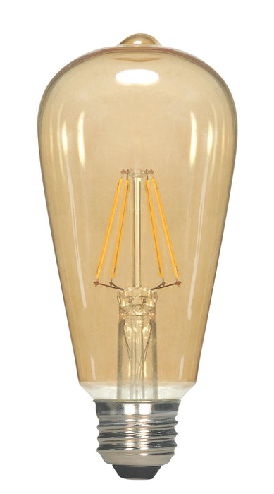 Satco S9579 Light Bulb, Transparent Amber Main Image.jpg