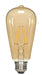 Satco S9579 Light Bulb, Transparent Amber Main Image.jpg