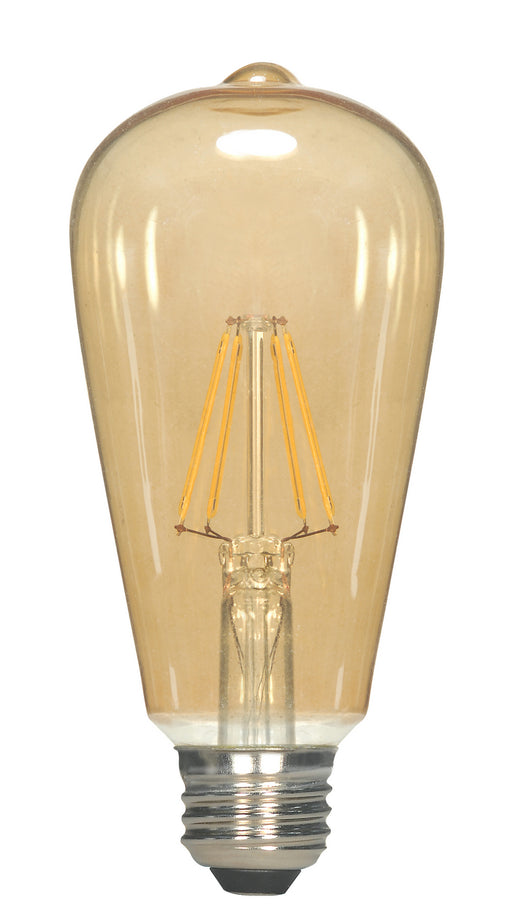 Satco S9579 Light Bulb, Transparent Amber Main Image.jpg