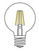 Satco S9584 Light Bulb, Transparent Amber Alternate Image.jpg
