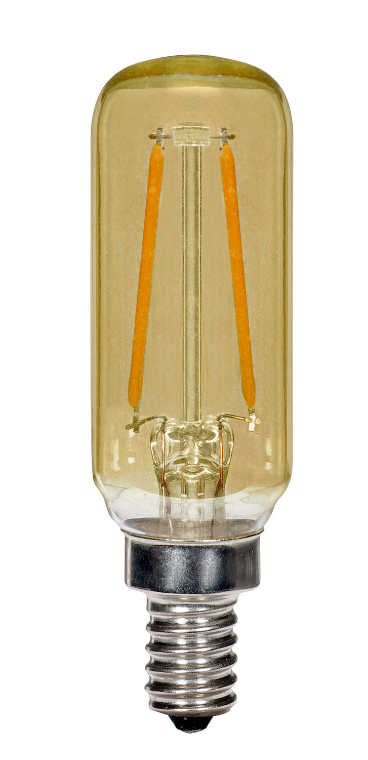 Satco S9873 Light Bulb, Transparent Amber Main Image.jpg