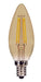 Satco S9986 Light Bulb, Transparent Amber Main Image.jpg