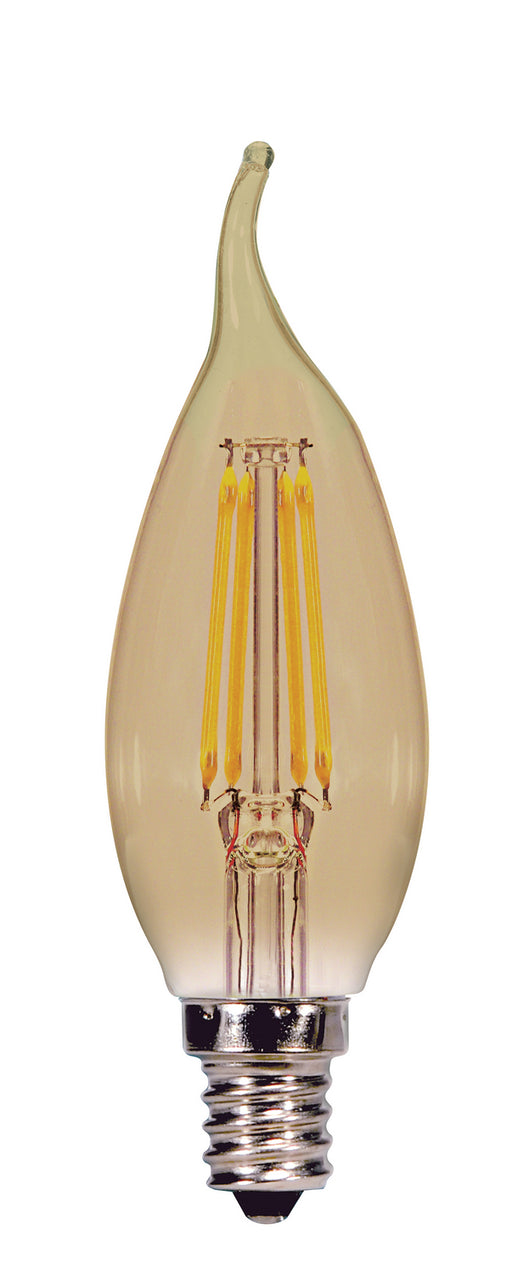 Satco S9987 Light Bulb, Transparent Amber Main Image.jpg