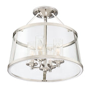 Quoizel BAW1716PK Barlow Four Light Semi-Flush Mount, Polished Nickel Alternate Image 2.jpg