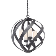 Quoizel BMS2820OK Blacksmith Four Light Pendant, Old Black Finish Alternate Image 2.jpg
