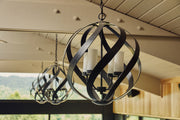 Quoizel BMS2820OK Blacksmith Four Light Pendant, Old Black Finish Alternate Image 10.jpg