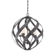 Quoizel BMS2826OK Blacksmith Five Light Pendant, Old Black Finish Alternate Image 2.jpg
