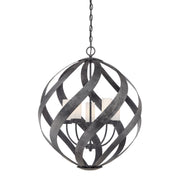 Quoizel BMS2826OK Blacksmith Five Light Pendant, Old Black Finish Main Image.jpg