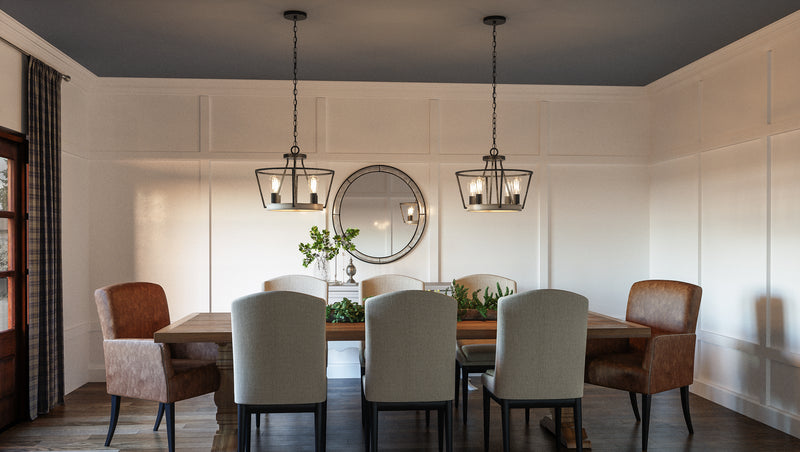 Quoizel BRT1717GK Brockton Four Light Semi-Flush Mount, Grey Ash Alternate Image 10.jpg