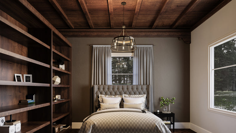 Quoizel BRT5006GK Brockton Six Light Chandelier, Grey Ash Alternate Image 6.jpg