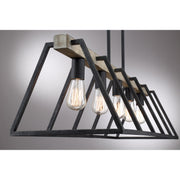 Quoizel BRT542GK Brockton Five Light Island Chandelier, Grey Ash Alternate Image 3.jpg