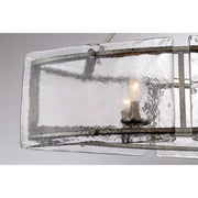 Quoizel FTS638MM Fortress Six Light Island Chandelier, Mottled Silver Alternate Image 3.jpg