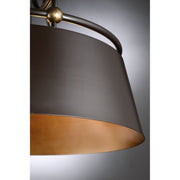 Quoizel FV2818WT Fairview Three Light Pendant, Western Bronze Alternate Image 4.jpg