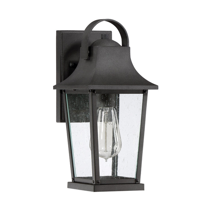 Quoizel GLV8406MB Galveston One Light Outdoor Wall Lantern, Mottled Black Alternate Image.jpg