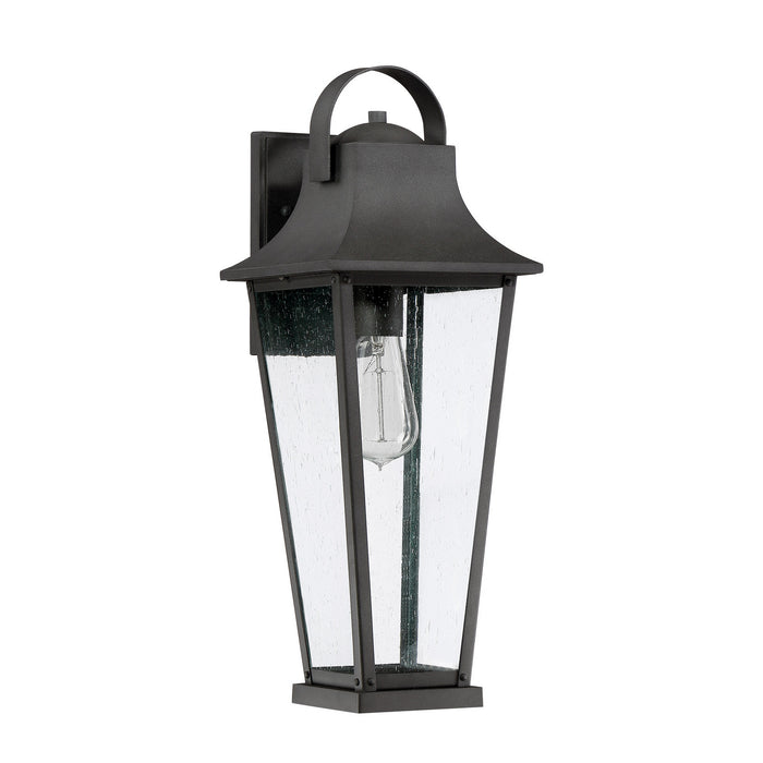 Quoizel GLV8407MB Galveston One Light Outdoor Wall Lantern, Mottled Black Alternate Image.jpg