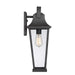 Quoizel GLV8407MB Galveston One Light Outdoor Wall Lantern, Mottled Black Alternate Image 3.jpg