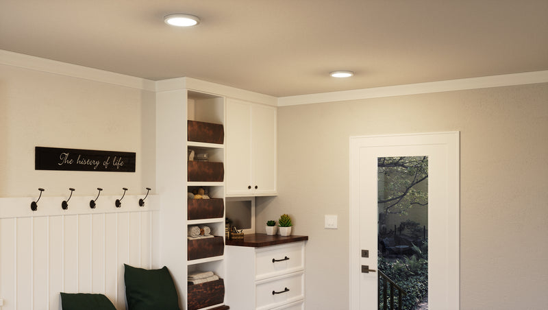 Quoizel OST1708BN Outskirts LED Flush Mount, Brushed Nickel Alternate Image 2.jpg
