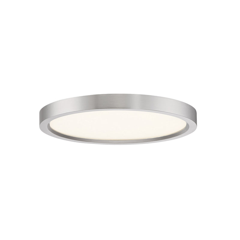 Quoizel OST1711BN Outskirts LED Flush Mount, Brushed Nickel Main Image.jpg
