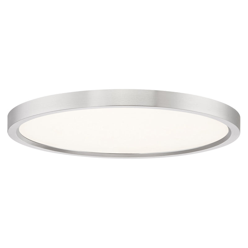 Quoizel OST1715BN Outskirts LED Flush Mount, Brushed Nickel Main Image.jpg