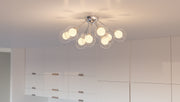 Quoizel PCSB1722C Spellbound Nine Light Semi Flush Mount, Polished Chrome Alternate Image.jpg