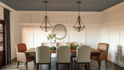 Quoizel SHR2818RK Shire Four Light Pendant, Rustic Black Alternate Image 3.jpg
