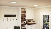 Quoizel VRG1612W Verge Flush Mount, White Lustre Alternate Image 2.jpg