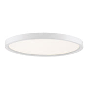 Quoizel OST1715W Outskirts LED Flush Mount, White Lustre Main Image.jpg
