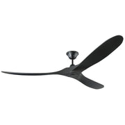 Visual Comfort Fan 3MAVR70BKBK Maverick 70" Ceiling Fan, Matte Black Main Image.jpg