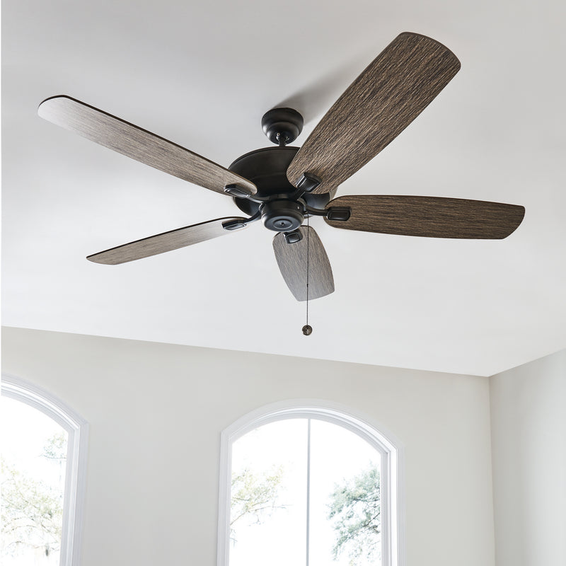 Generation Lighting 5CSM60AGP Colony 60"Ceiling Fan, Aged Pewter Alternate Image 3.jpg