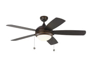 Generation Lighting 5DIW52RBD Discus 52"Ceiling Fan, Roman Bronze Main Image.jpg
