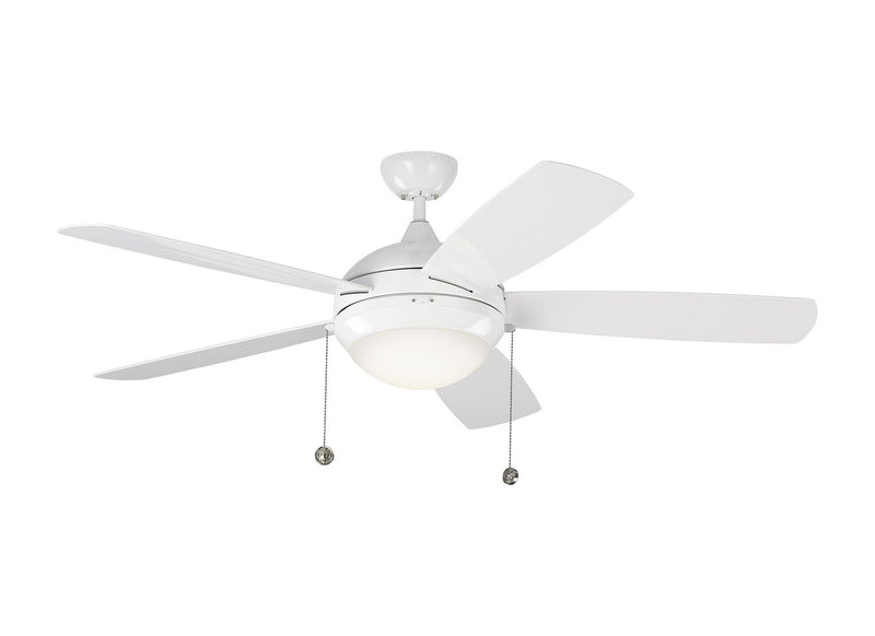Generation Lighting 5DIW52WHD Discus 52"Ceiling Fan, White Main Image.jpg