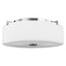 Generation Lighting FM313CH Sunset Drive Two Light Flush Mount, Chrome Main Image.jpg