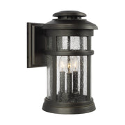 Visual Comfort Studio OL14302ANBZ Newport Three Light Outdoor Wall Lantern, Antique Bronze Main Image.jpg
