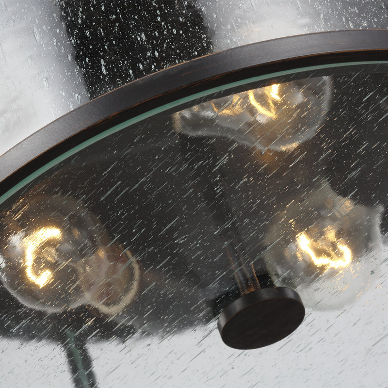 Generation Lighting OL7633ES Dakota Three Light Flush Mount, Espresso Alternate Image.jpg