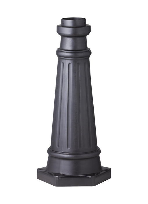 Generation Lighting POSTBASE-ANBZ Outdoor Post Base Post Mount Base, Antique Bronze Main Image.jpg