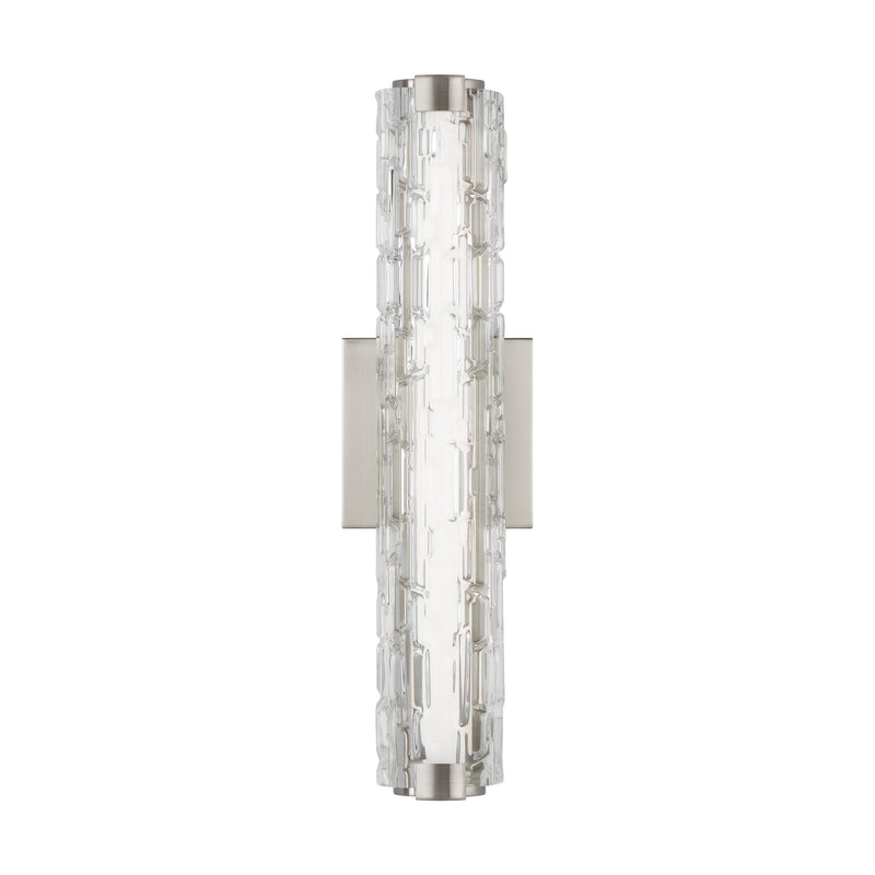Visual Comfort Studio WB1876SN-L1 Cutler LED Wall Sconce, Satin Nickel Main Image.jpg