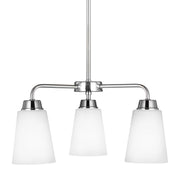 Generation Lighting 3115203-05 Kerrville Three Light Chandelier, Chrome Alternate Image 3.jpg