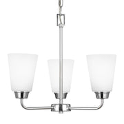 Generation Lighting 3115203EN3-05 Kerrville Three Light Chandelier, Chrome Alternate Image 2.jpg