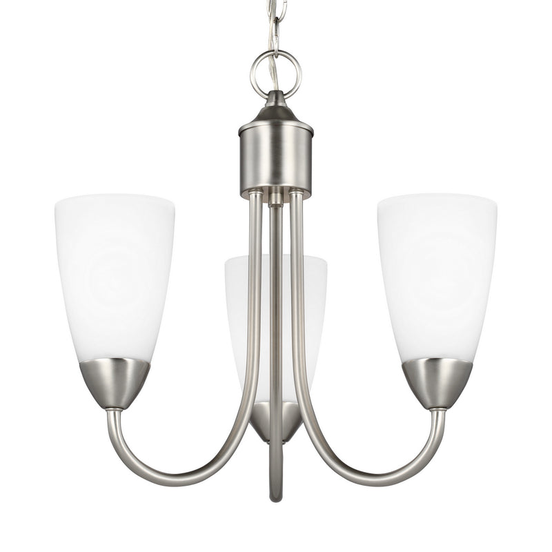 Generation Lighting 3120203-962 Seville Three Light Chandelier, Brushed Nickel Alternate Image.jpg