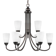 Generation Lighting 3120209EN3-710 Seville Nine Light Chandelier, Bronze Alternate Image.jpg
