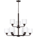 Generation Lighting 3128809EN3-710 Canfield Nine Light Chandelier, Bronze Main Image.jpg