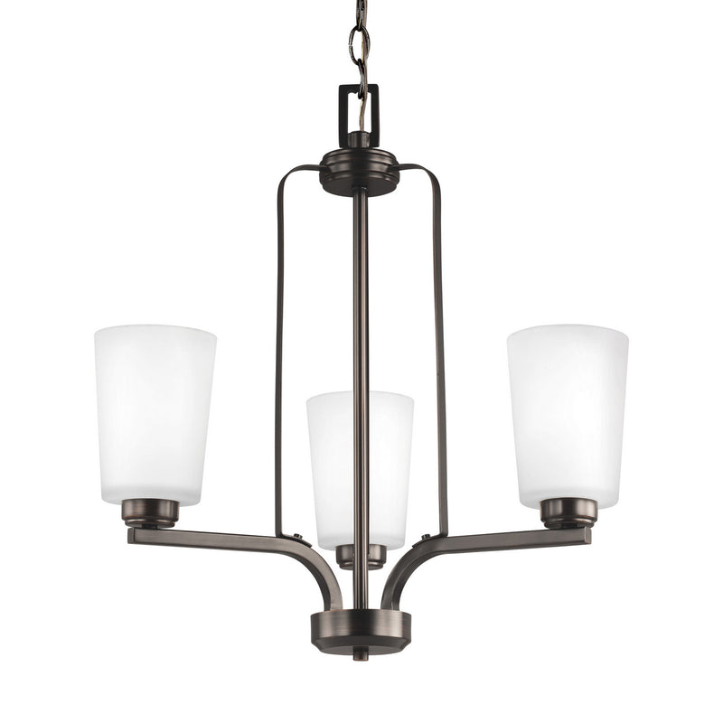 Generation Lighting 3128903EN3-710 Franport Three Light Chandelier, Bronze Alternate Image.jpg