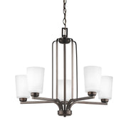 Generation Lighting 3128905-710 Franport Five Light Chandelier, Bronze Alternate Image.jpg