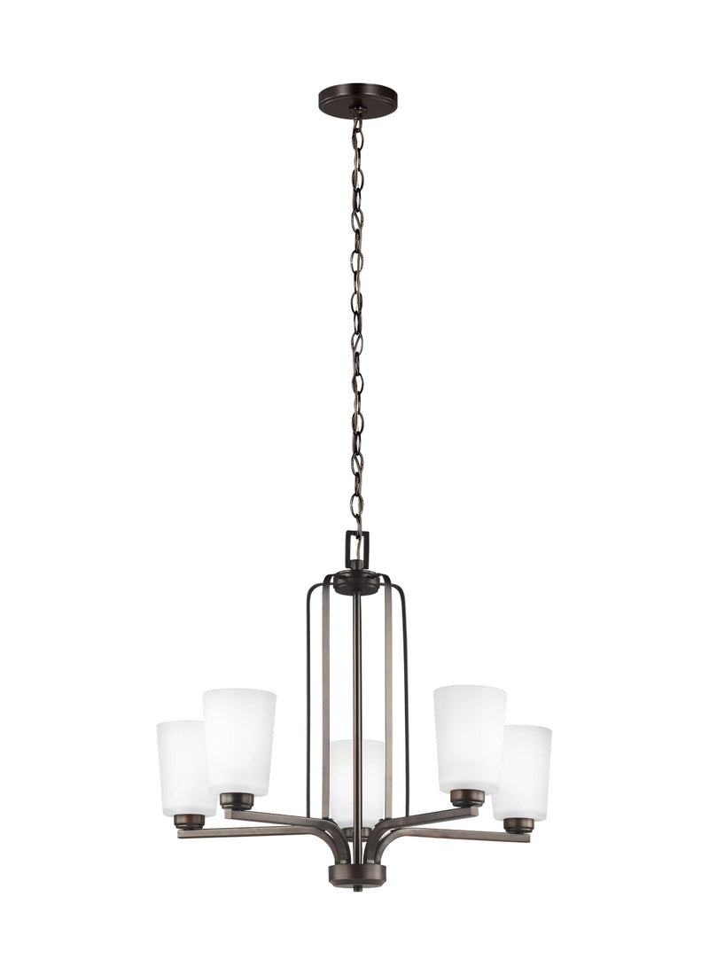 Generation Lighting 3128905-710 Franport Five Light Chandelier, Bronze Main Image.jpg