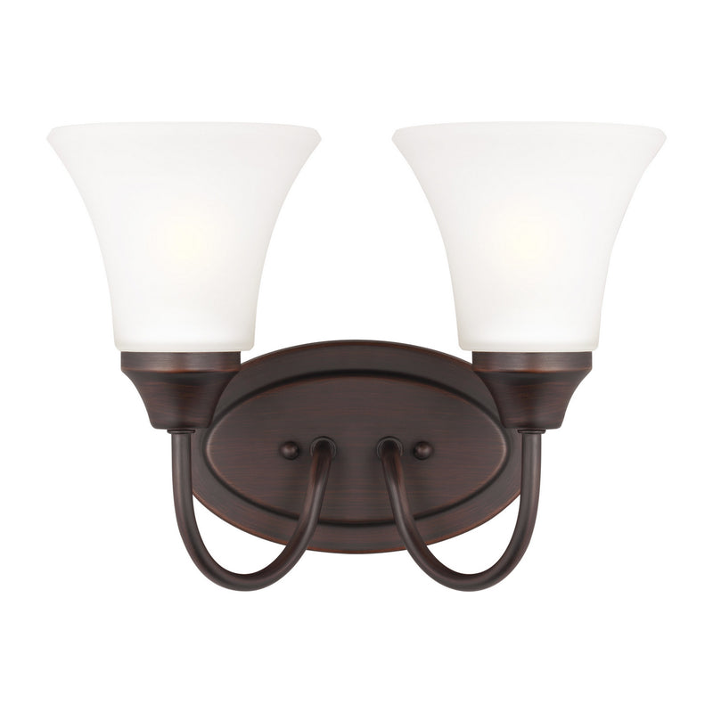 Generation Lighting 44806EN3-710 Holman Two Light Wall / Bath, Bronze Main Image.jpg