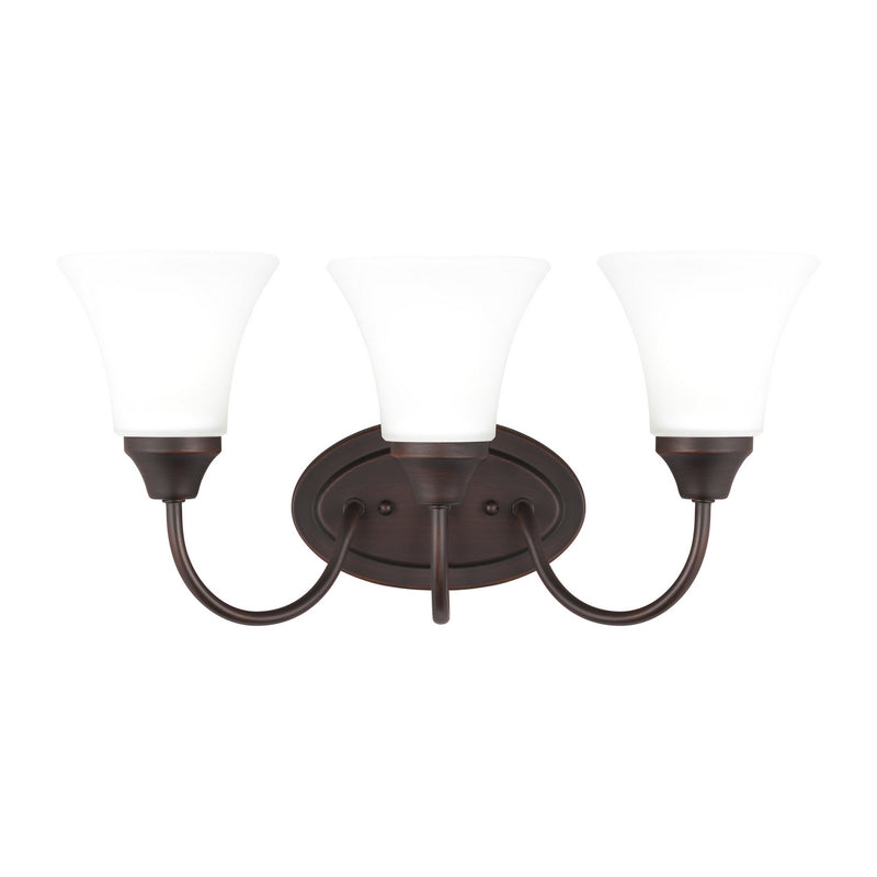Generation Lighting 44807EN3-710 Holman Three Light Wall / Bath, Bronze Main Image.jpg