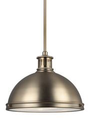 Generation Lighting 65086-848 Pratt Street Metal Two Light Pendant, Satin Brass Alternate Image.jpg