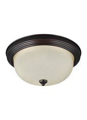 Generation Lighting 77063EN3-710 Geary One Light Flush Mount, Bronze Main Image.jpg
