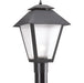 Generation Lighting 82065EN3-12 Polycarbonate Outdoor One Light Outdoor Post Lantern, Black Main Image.jpg