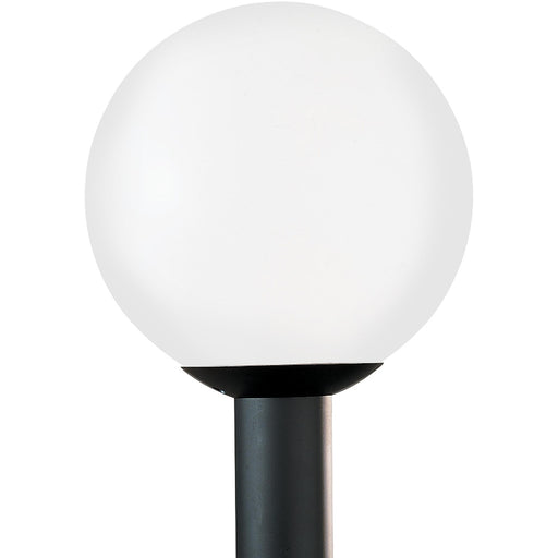 Generation Lighting 8254EN3-68 Outdoor Globe One Light Outdoor Post Lantern, White Plastic Main Image.jpg